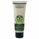 Jacob Hooy - CBD Muscle Balm (75ml) tube featuring a cannabis leaf design on the label.